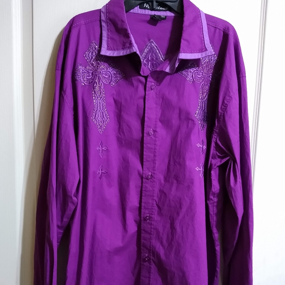 Mens Purple Victorious Shirt